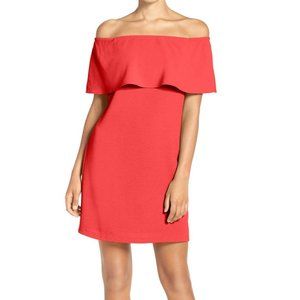 Nordstrom Charles Henry Off-the-Shoulder Dress